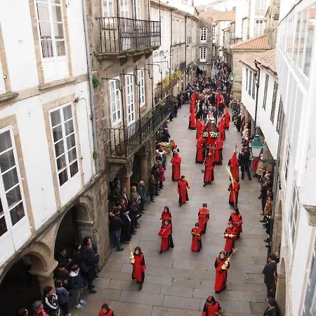 Casco Historico - Old Town Сантьяго-де-Компостела